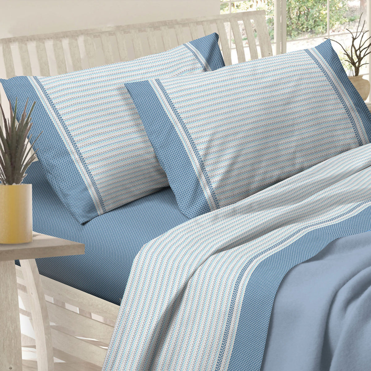 Lenzuola Preziosa letto cotone Alba dis. 53