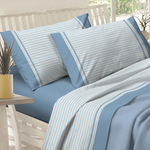 Lenzuola Preziosa letto cotone Alba dis. 53