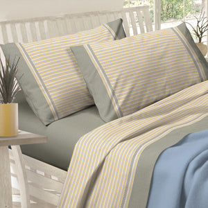Lenzuola Preziosa letto cotone Alba dis. 53