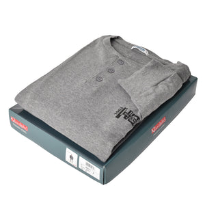Pigiama uomo caldo cotone grigio Ambro 8001 