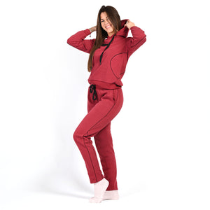 Tuta Donna felpata con cappuccio Superga SWW25761