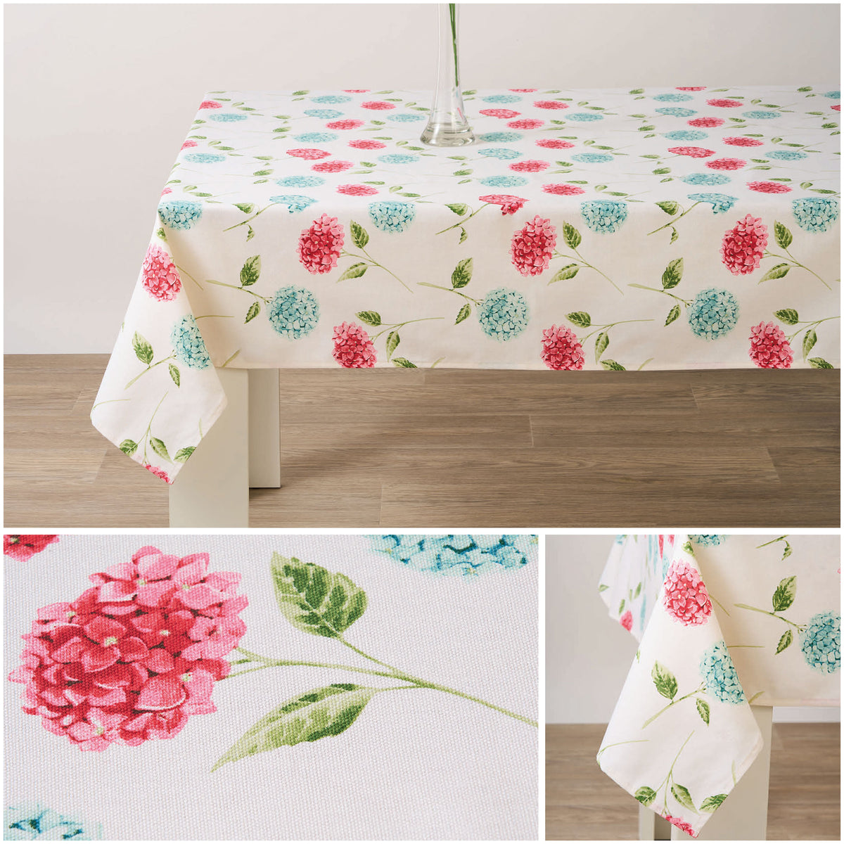 Tovaglia Vingi Armonia fantasia Fiori crema
