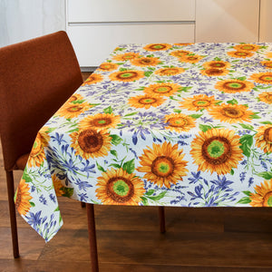 Tovaglia Vingi Armonia cod.A08 girasoli cotone