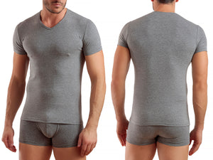 Maglie uomo Enrico Coveri cotone elasticizzato V 3 pz ET1001