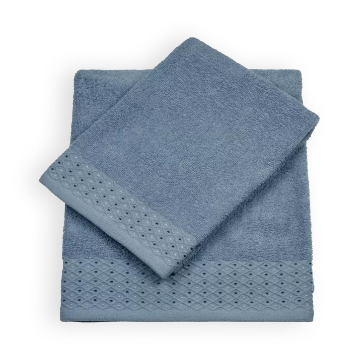 Vingi set asciugamani viso + ospite Assia cotone