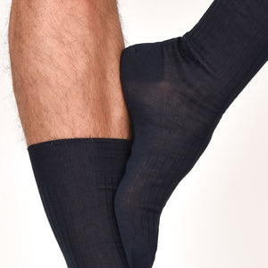 Calze corte Filo di Scozia 100% cotone Prisco Aston 3 paia