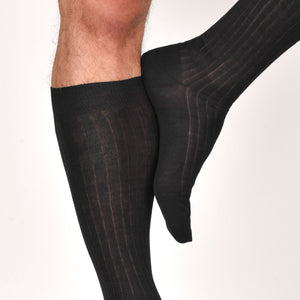 Calze Lunghe Filo di Scozia 100% cotone Prisco Aston 3 paia