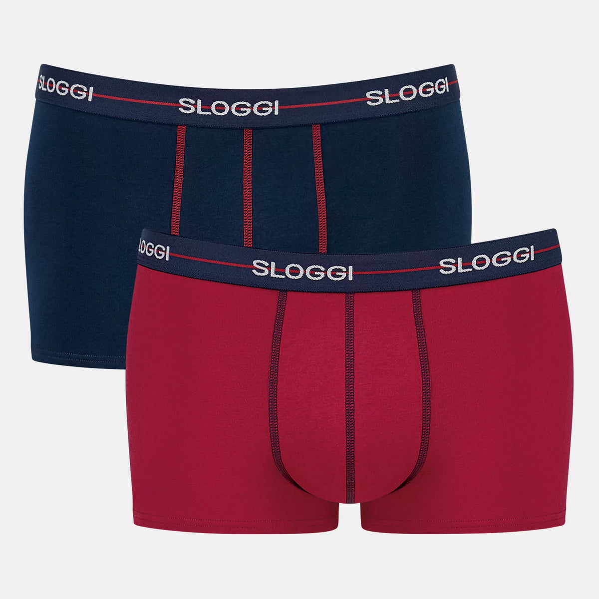 Boxer uomo sloggi short hipster 2 pezzi 