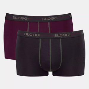 Boxer uomo sloggi short hipster 2 pezzi 
