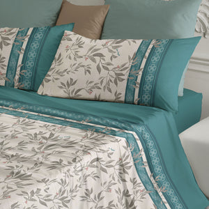 Completo letto matrimoniale 100% cotone Laura Biagiotti Halles