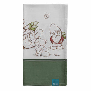 Tovaglia con gnomi 100% cotone Thun gnomes