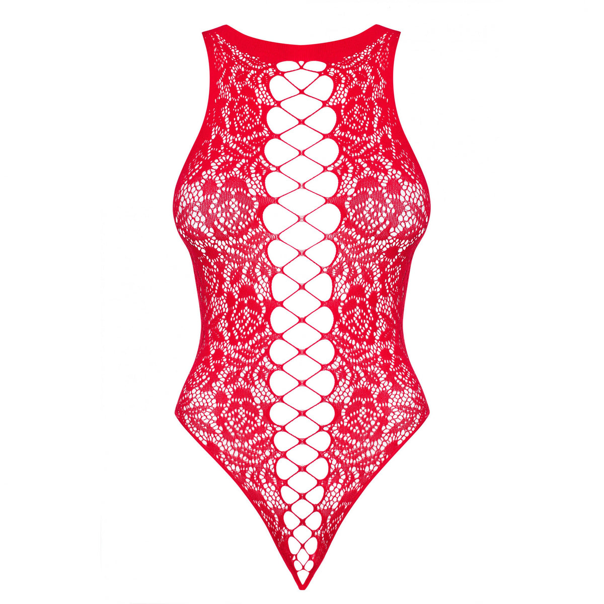 Body audace rosso a perizoma  intimo sexy Obsessive teddy B120