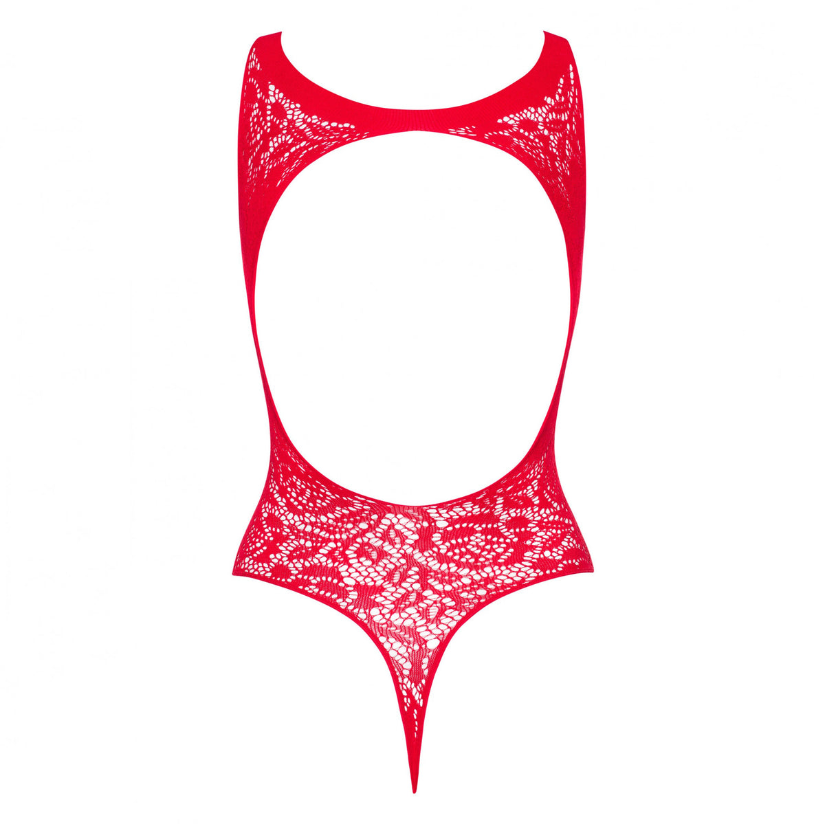 Body audace rosso a perizoma  intimo sexy Obsessive teddy B120