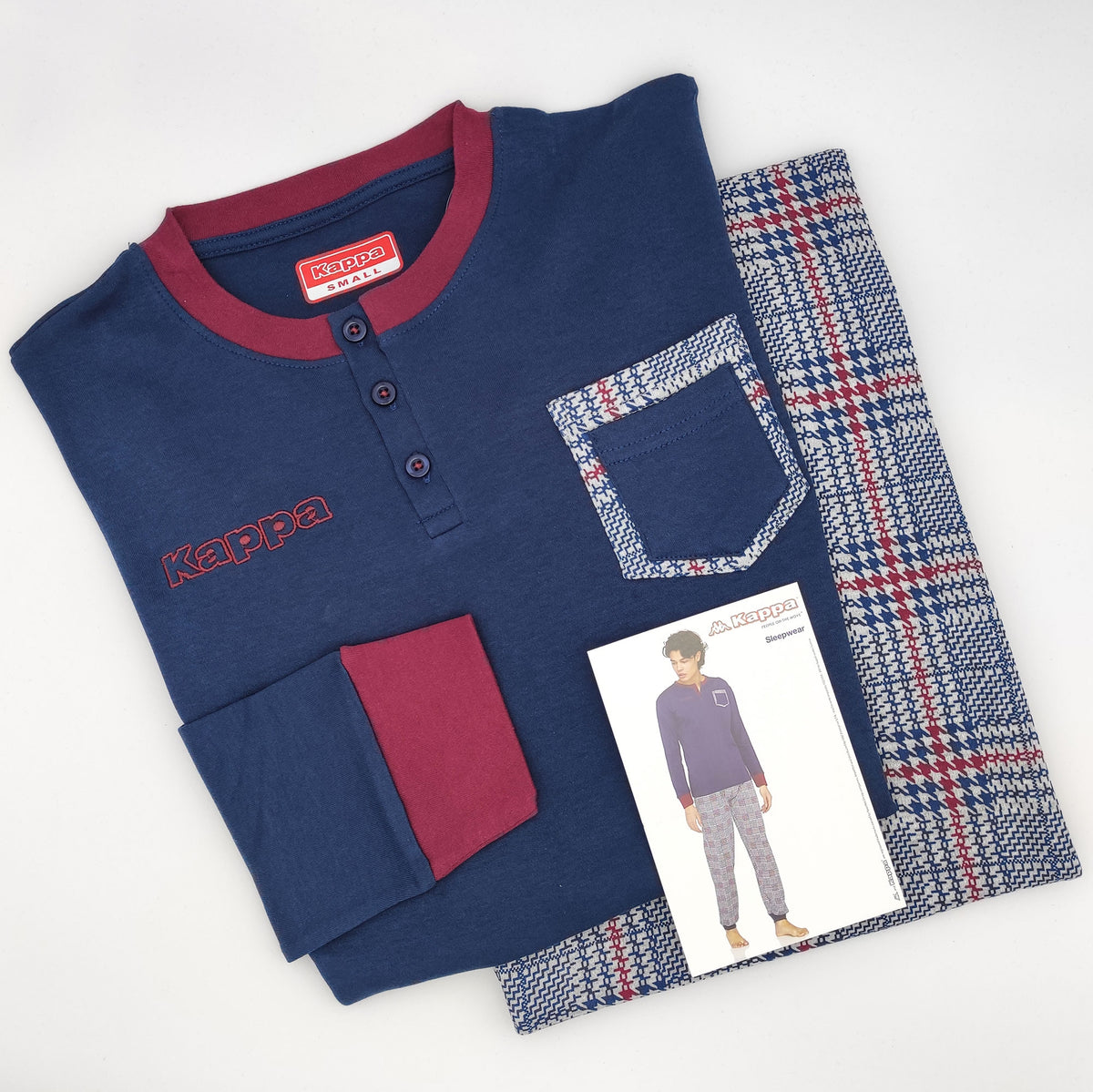 Pigiama uomo Kappa 20501 caldo cotone