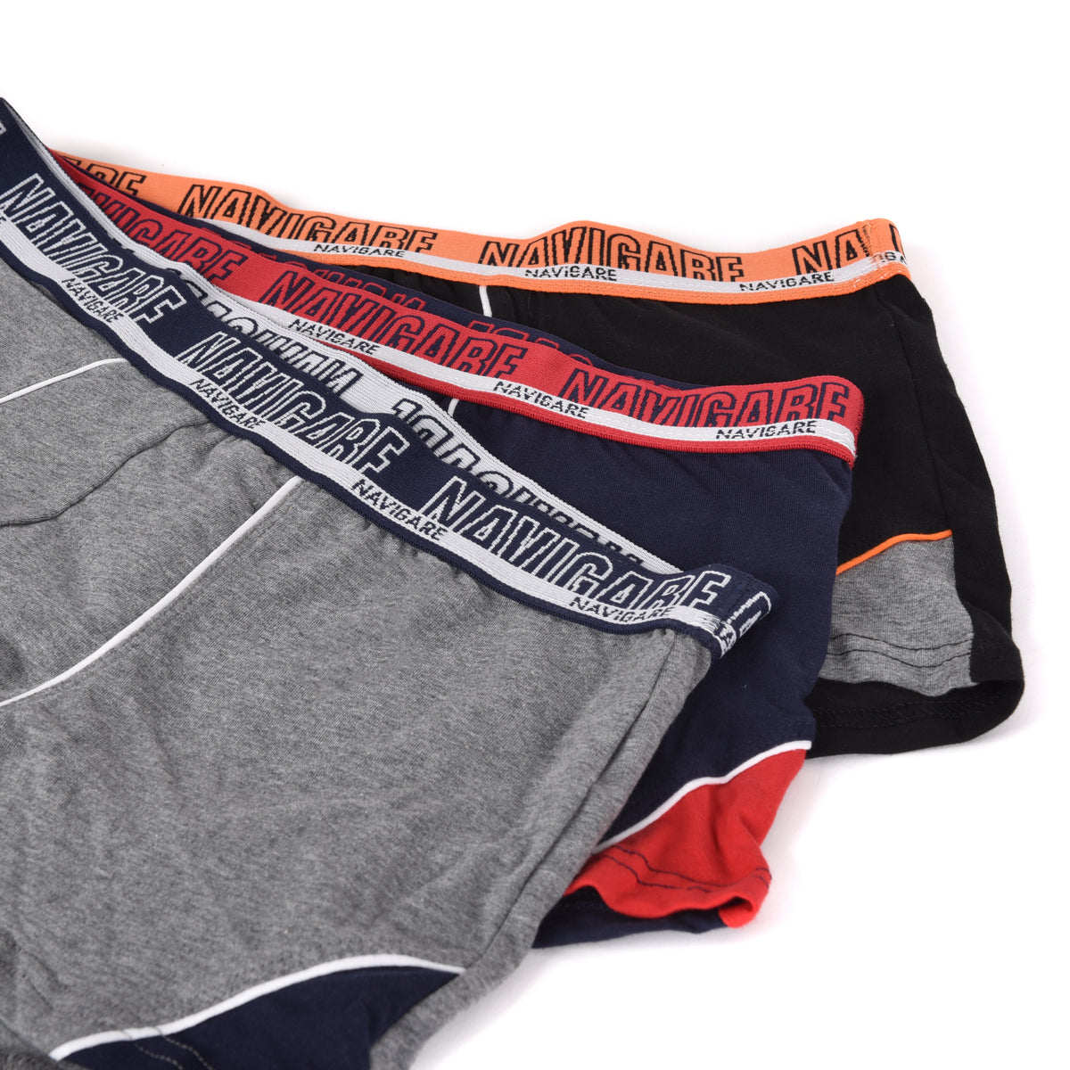 Boxer cotone elasticizzato uomo Navigare B21128Z  3 pz.