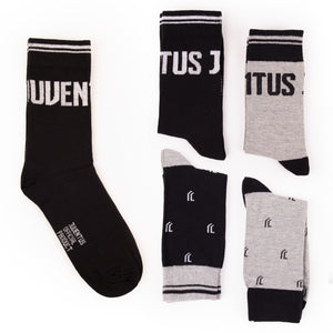 Calza corta uomo Juventus B2JU010 caldo cotone 4 pz