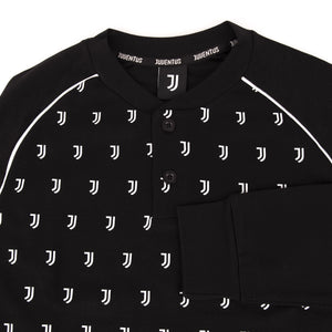Pigiama tuta uomo Juventus serafino caldo cotone B2JU14115 nero