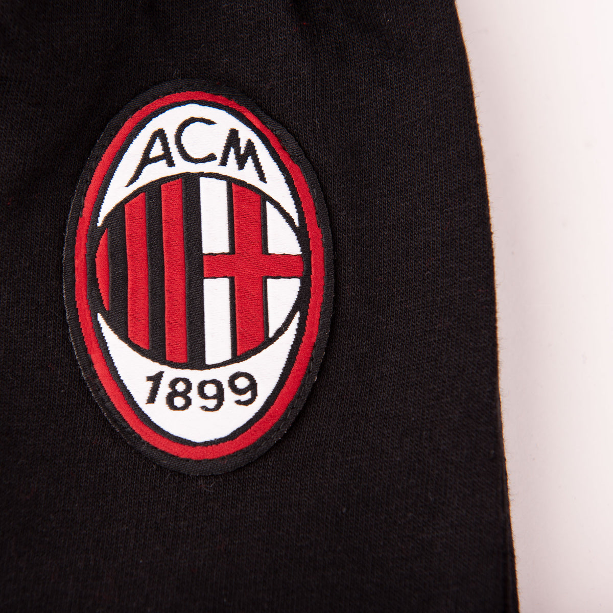 Pigiama tuta bambino Milan zip cotone felpato B2MI15117 nero