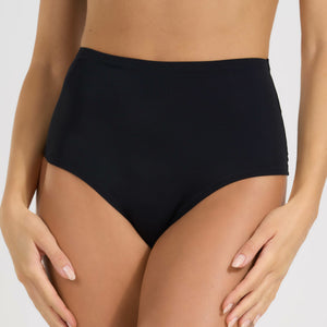 Guaina vita alta donna Spiman Leila contenitiva microfibra e pizzo