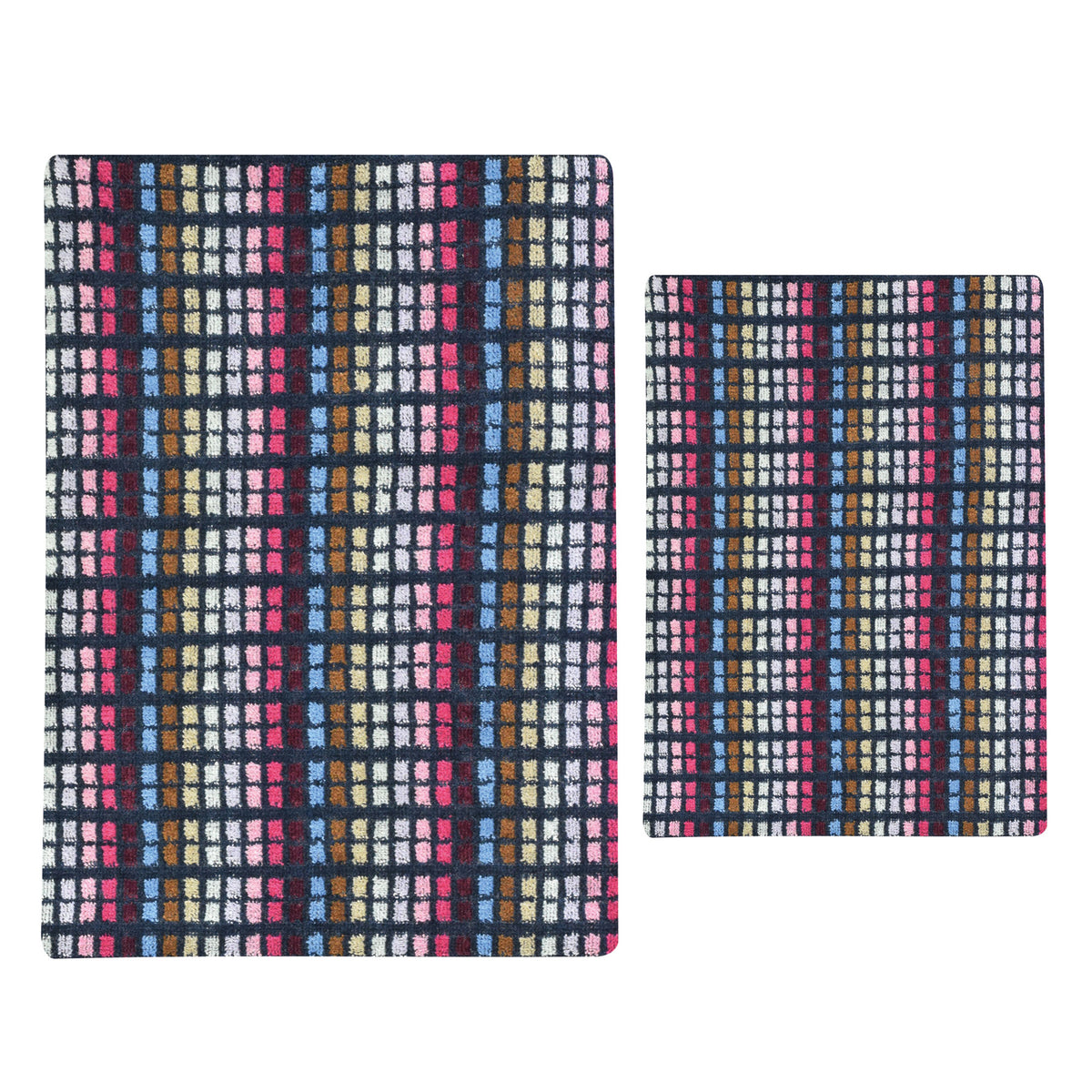 Set asciugamani viso + ospite Sommaruga BA10016 spugna velluto dis 8