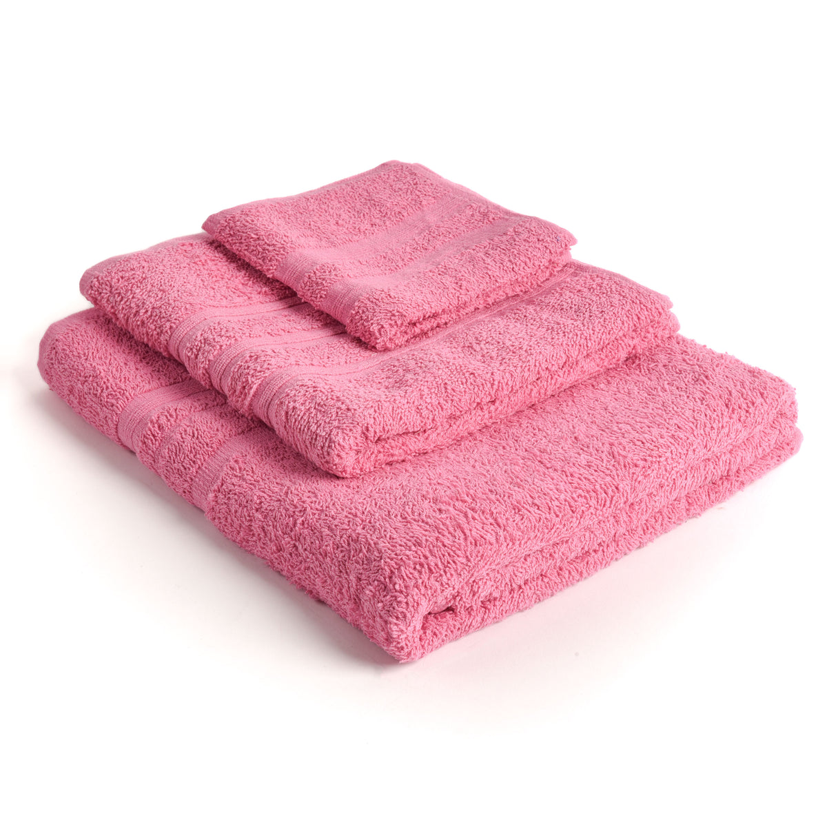 set 3 pezzi hotellerie Sommaruga BA10023 cotone rosa