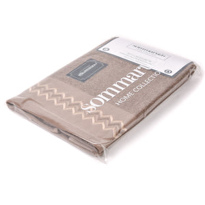 Set asciugamani viso + ospite Sommaruga BA9006 dis.6 marrone