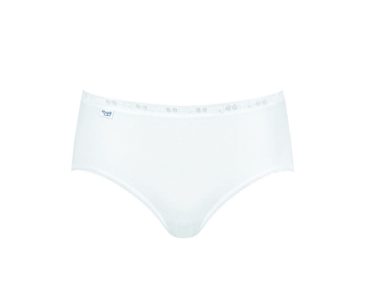 Slip donna Sloggi midi cotone elasticizzato 4 pezzi