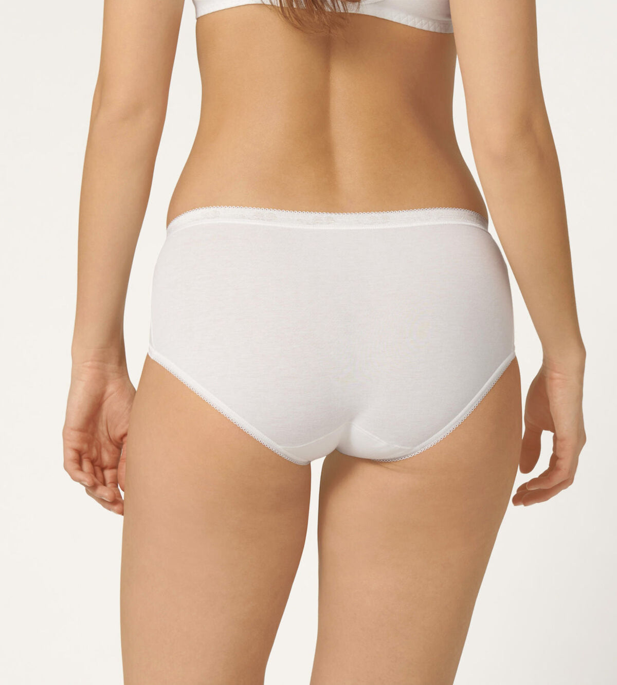 Slip donna Sloggi midi cotone elasticizzato 4 pezzi