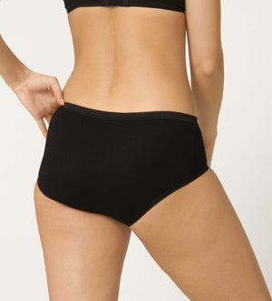 Slip donna Sloggi midi cotone elasticizzato 4 pezzi
