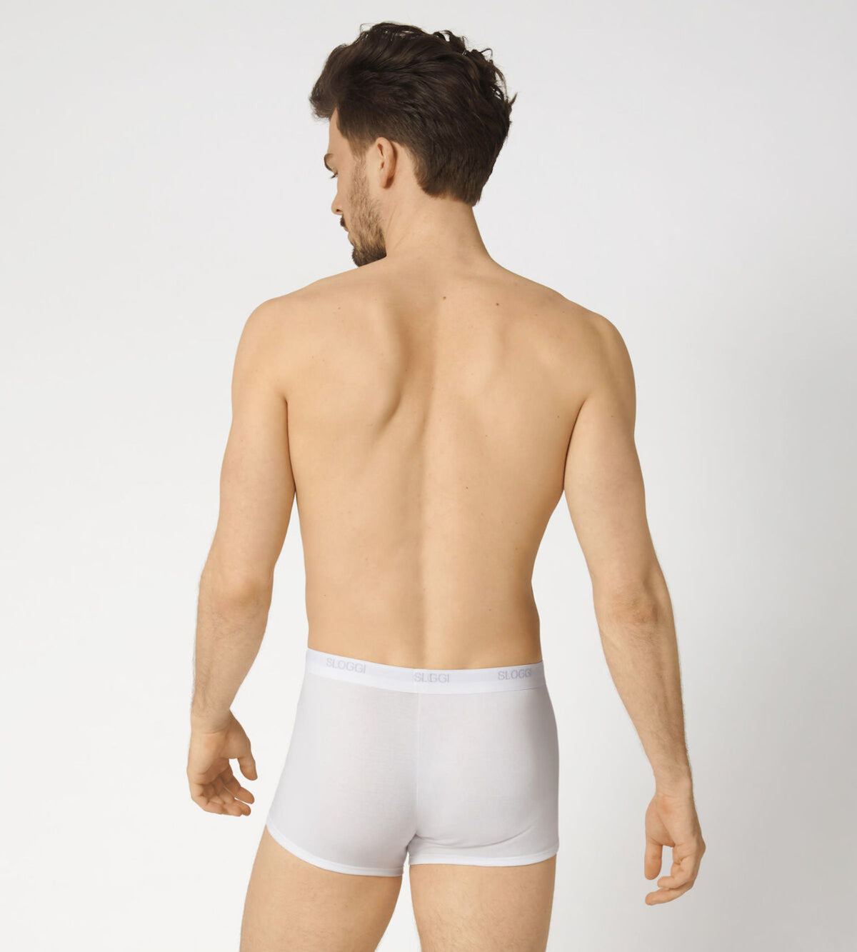 Boxer da uomo Sloggi short basic cotone 2 pezzi