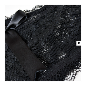 Sexy reggicalze cavallo e retro aperto Obsessive Behindy garter belt