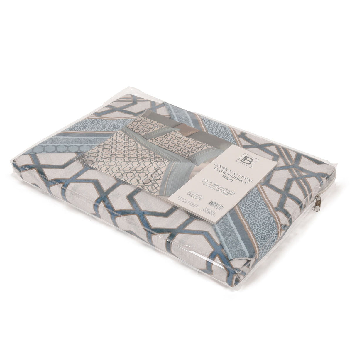 Completo letto Laura Biagiotti Gaillon matrimoniale 100% cotone