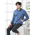 Pigiama uomo invernale punto milano Biancaluna U1534 jeans