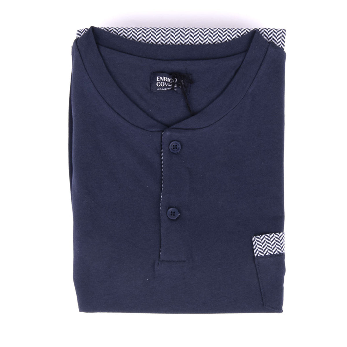 Pigiama uomo lungo Enrico Coveri EP8144 cotone
