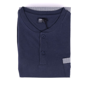 Pigiama uomo lungo Enrico Coveri EP8144 cotone