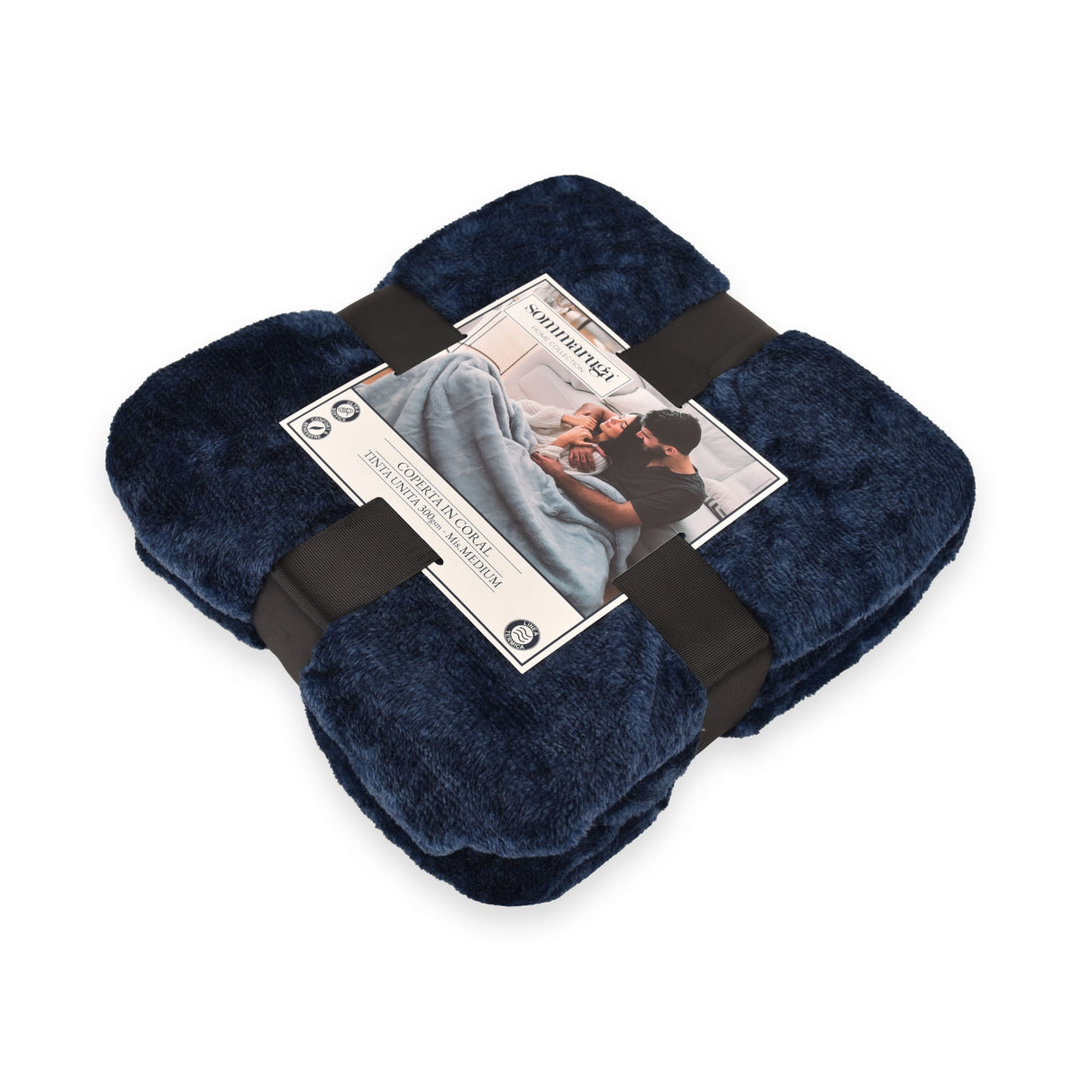 Coperta coral pile sommaruga invernale venere