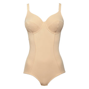 Body contenitivo con ferretto Sièlei 975 coppa C in microfibra 