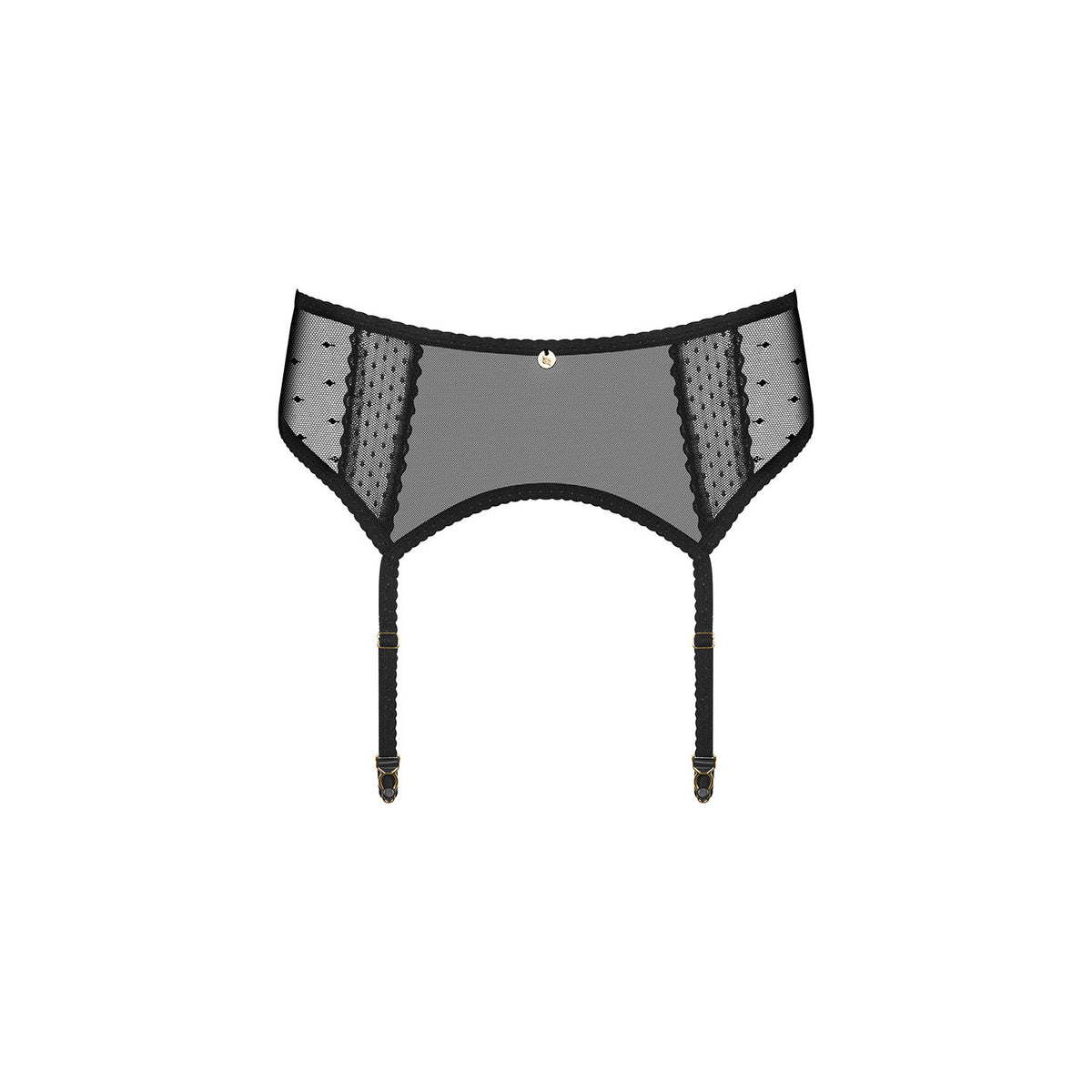 Sexy reggicalze Obsessive Bowessa Garter Belt nero