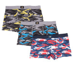 Boxer uomo fantasia mimetica Gasoline Blu Tris U5252F
