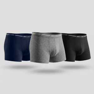 Boxer uomo Enrico Coveri eb1000 cotone elasticizzato 3 pz