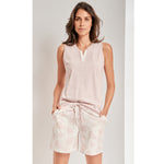 Pigiama donna Laura Biagiotti 96406 corto cipria