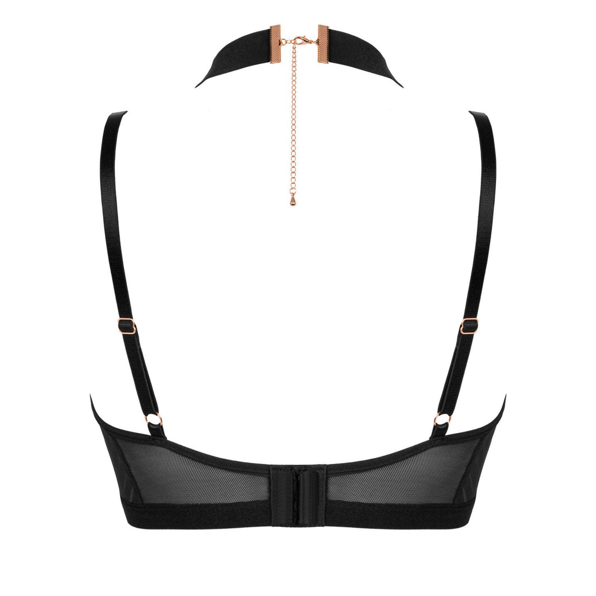 Reggiseno sexy con ferretto, fascia lunga e laccetto removibile Obsessive Brasica 