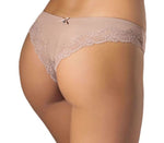 Sexy brasiliana Sièlei 1747 microfibra inserti in pizzo 