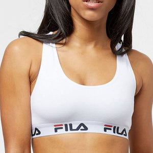 Reggiseno sportivo in cotone elasticizzato Fila FU6042