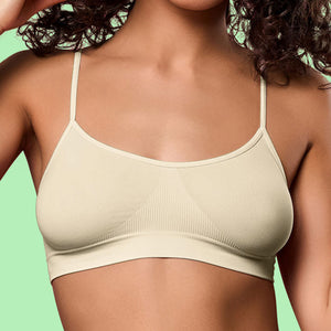 Brassiere in microfibra donna a bretellina
