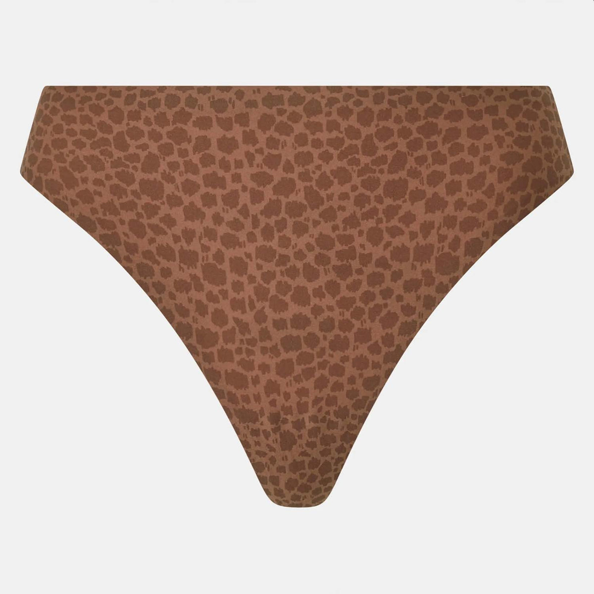Tanga taglio laser leopardato Chantelle C11D90