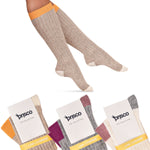 Calze lunghe assortite lana cashmere Prisco Cachelife DL 3 pezzi