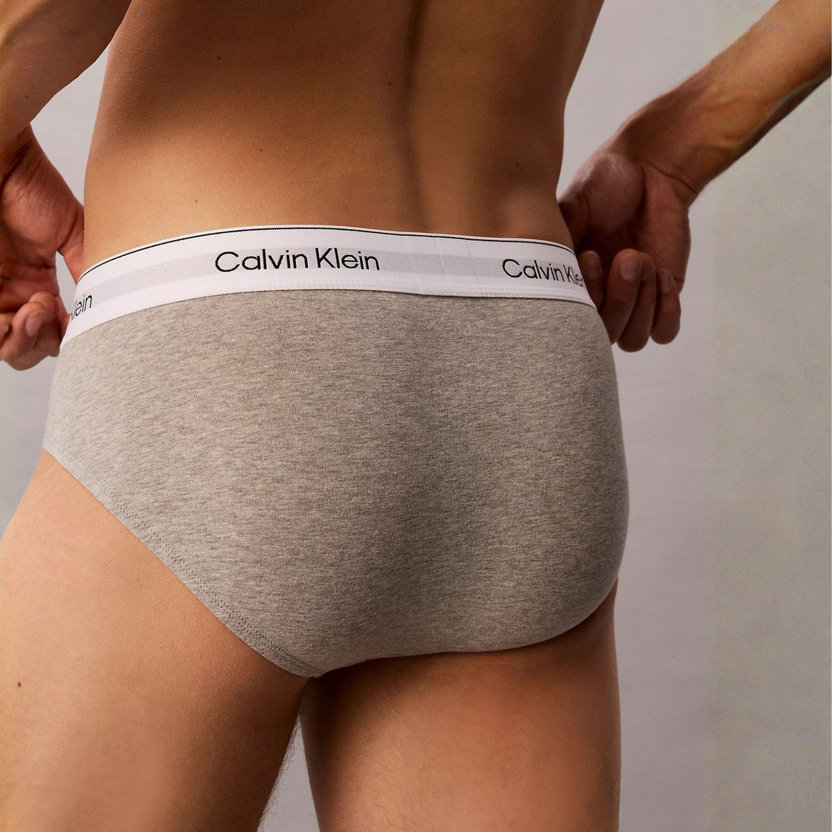 Slip uomo in cotone elasticizzato cotton stretch Calvin Klein - Pack da 3