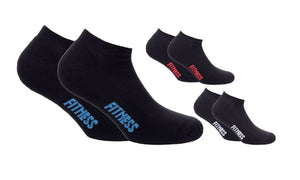 Minicalze unisex uomo donna con soletta in spugna Blu calze Fitness 3 paia 