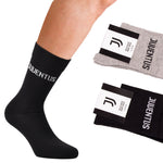 Calza corta uomo Juventus B2JU004 caldo cotone 2 pz